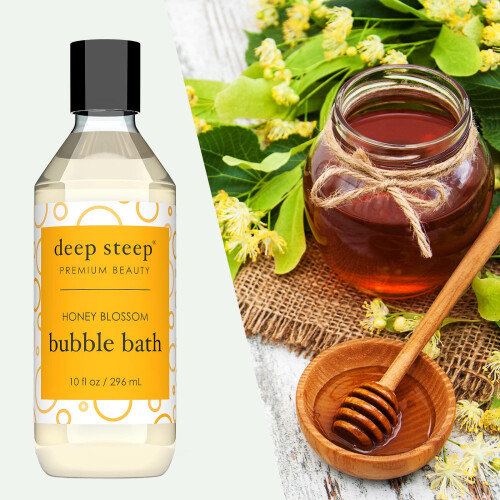 Deep Steep Bubble Bath  10 oz (Honey Blossom) 1