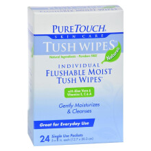 PURETOUCH Toalhetes para Cuidados com a Pele Tush LAVVEL 24 CT