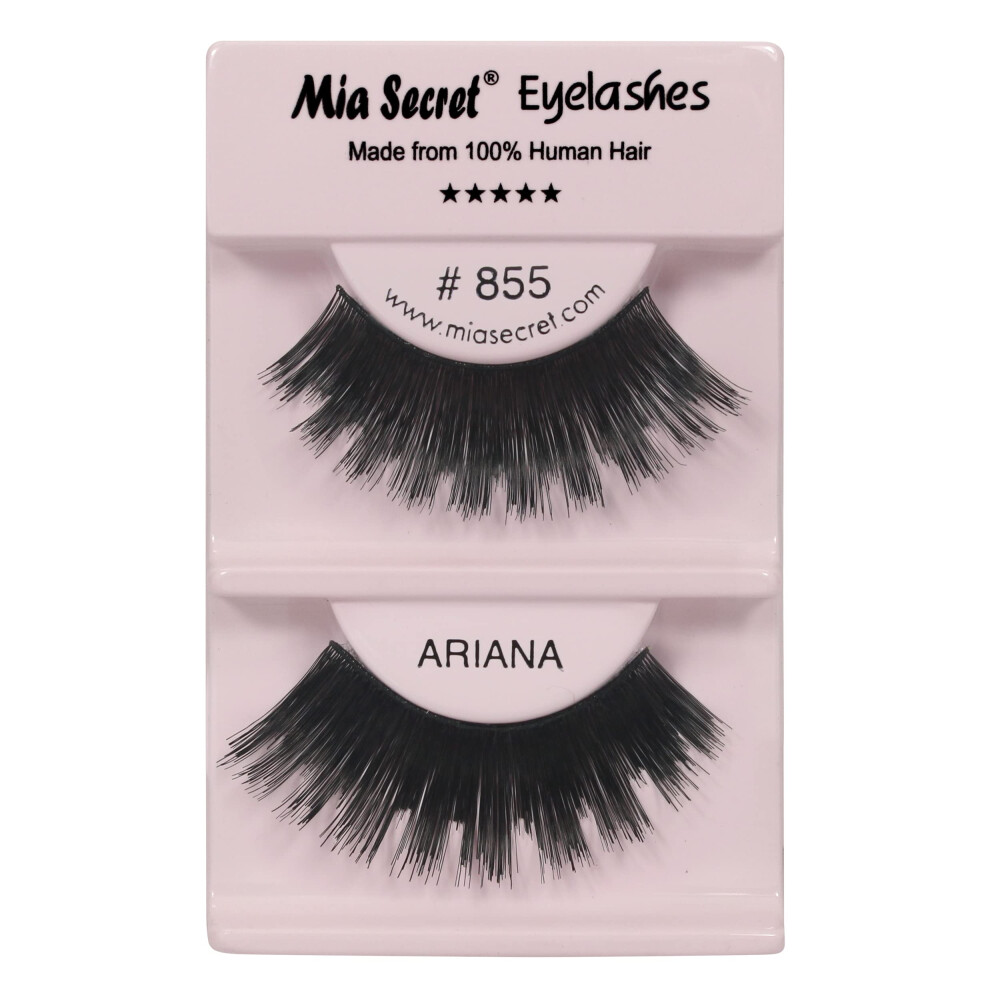 Mia Secret Demi Wispies Wimpern Knstliche Wimpern Im Natrlichen Stil Lange, Dnne Streifenwimpern Unsichtbares, Durchsichtiges Band Wie-image