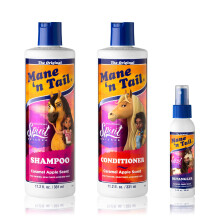 Mane 'n Tail Spirit Shampoo UNAMEDAME + Condizionatore 11.02 Oz + Detangler 3,4 once per bambini SEMPA CARAMELLO DIMENT MEGLI MIGLI