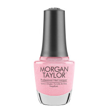 Morgan Taylor Neglelak (Taffeta) Lyser?d professionel lak Levende Sp?nfast Hurtigtt?rrende Langtidsholdbar H?jglans Perfekt til manicure og pedic