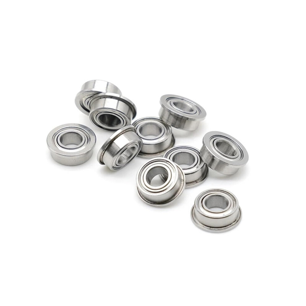 10Pcs Mf126zz Bearing Abec-7 6X12x4 Mm Miniature Flanged Mf126z Ball Bearings Mf126 Zz Catholic 940534659582