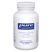 Pure Encapsulations Systemic Enzyme Complex - Supports Muscle Recovery & Joint Health - for Immune Health* - Gluten Free & Non-GMO - 180 Capsules