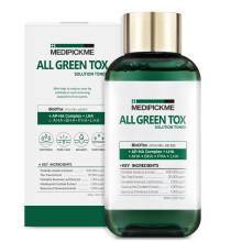 MEDIPICKME All Green Centella Toner 5.07 Fl Oz | Kosteuttava ja rauhoittava kasvovesi Centella Asiaticalla | Syväpuhdistaa Ravitsee ja palauttaa ihos