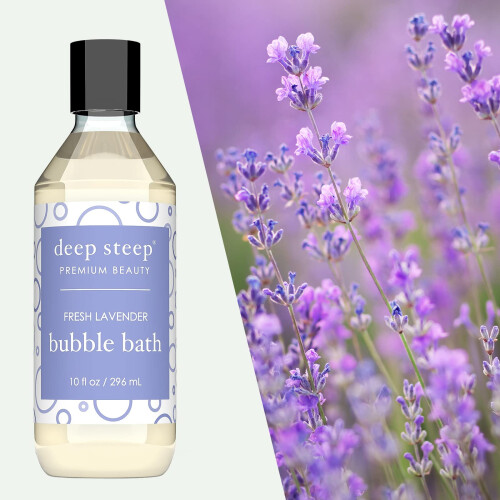 Deep Steep Bubble Bath  10 oz (Fresh Lavender) 1