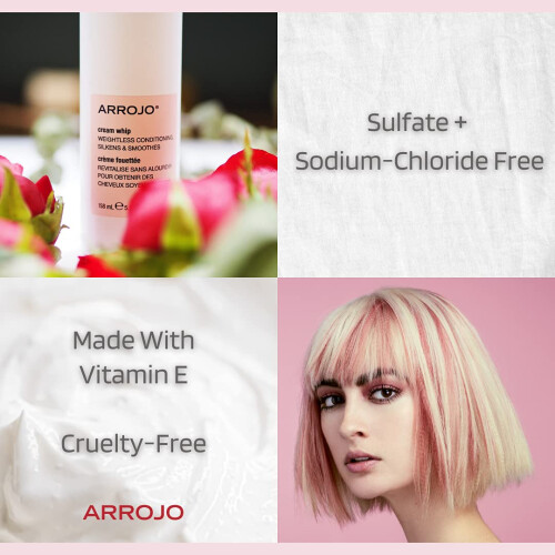 ARROJO Cream Whip - 5,5 Fl Oz - Leave-In Haarcreme für welliges oder trockenes Haar 2