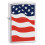 Zippo Zippo American Flag Harjattu kromi taskusytytin 1