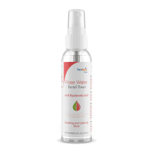Hyalogischer Rosentoner - Alkoholfreier Gesichtstoner mit Hyaluronsure & Aloe Vera - erstaunliches Gesichtadringent fr alle Hauttypen - Gesicht