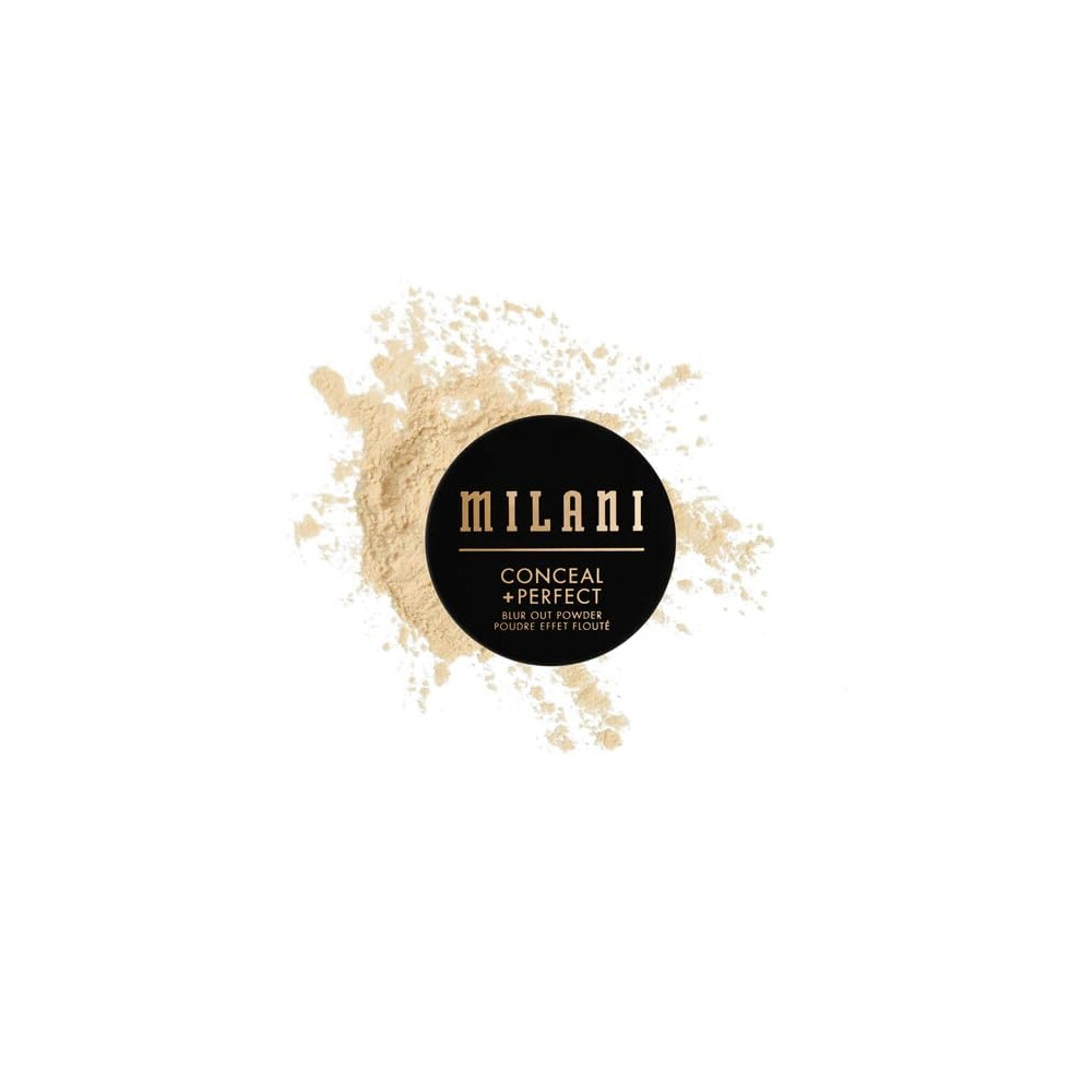 Milani Conceal + Perfect Blur Out Matte Setting Powder For All Skin Tones - 02 Banana