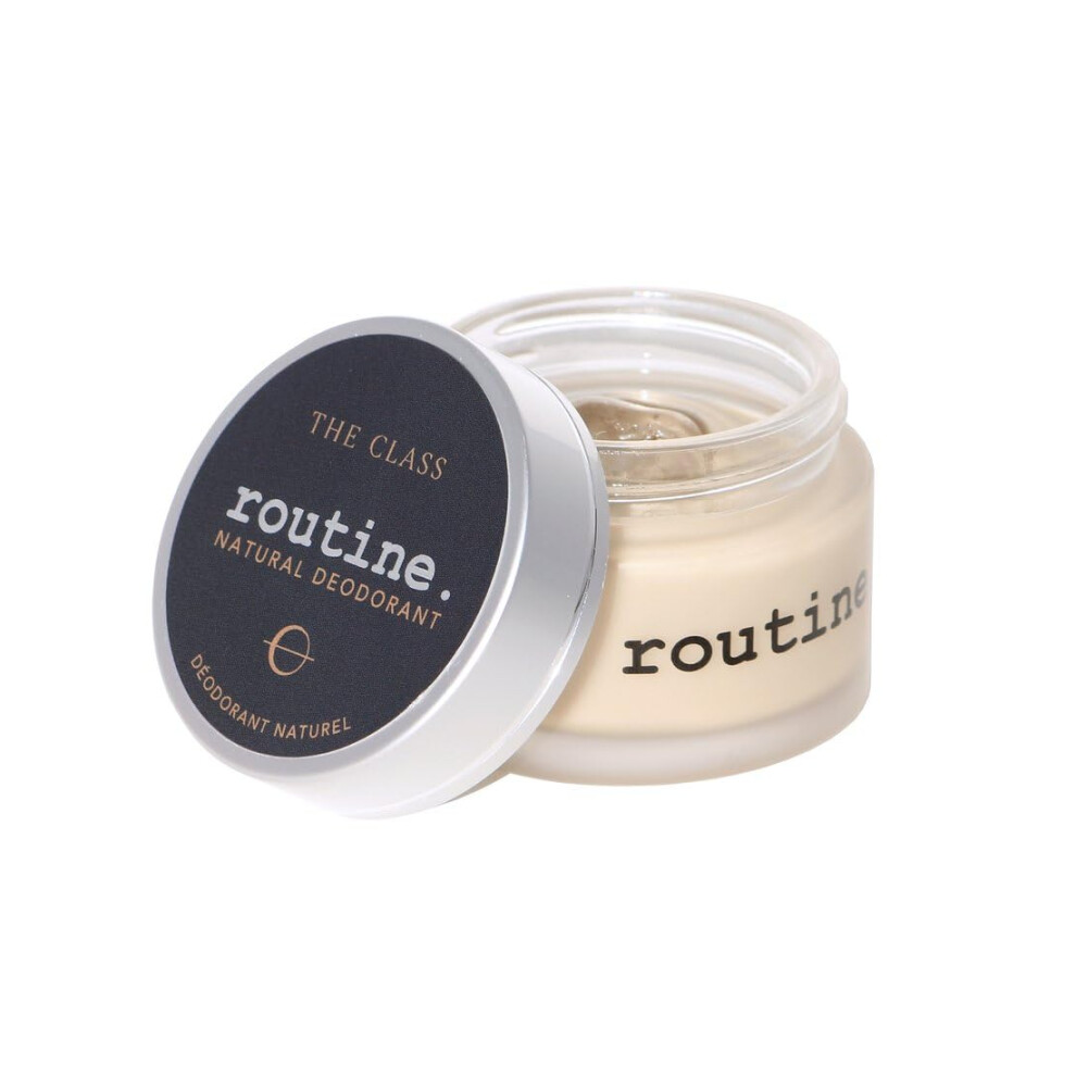Routine Natural Deodorant The Class Deo Jar | 2 Fluid Oz. Natural Deodorant | Extra Sensitive Skin Formula | Aluminum Free Natural Deodorant For-image-OPC-PHXQGGT-NEW