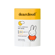 dearcloud x Miffy Sunny Defense Sun Stick SPF 50+ PA++++ - Korean Sunscreen for Face & Travel Size (.77 oz)