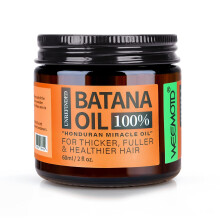 Rohes Batana-l fr das Haarwachstum, Dr. Sebi, 100 % reine Bio-Batana-Haarmaske aus Honduras, Wildwuchs-Haarl, Kopfhautl, frdert die Haardicke, b