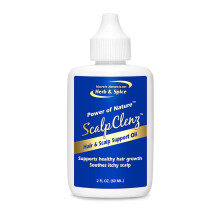 ZIOLA I PRZYPRAWY AMERYKI PLNOCNEJ ScalpClenz Oil 2 fl. oz - Olejek do wlosw na zdrowy porost wlosw Swedzaca skra glowy Srodek przeciwlupiezowy -