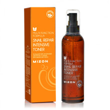 MIZON Snail Repair Intensiv-Toner, Schneckenschleim, Hyaluronsure, Adenosin, Centella Asiatica, Feuchtigkeitscreme, Faltenpflege, sichere Formel, ko