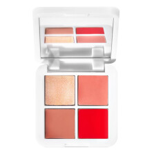 RMS Beauty Glow Quad Mini  Make-up-Palette, Creme-Highlighter, Make-up, Rouge-Palette, Wangenlippentnung, Highlight-Make-up, Gesichtspalette, Make-