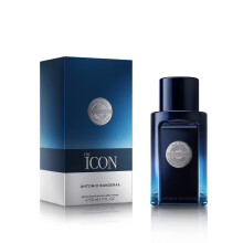 Banderas Antonio The Icon Eau de Parfum fr Mnner Langanhaltend Viriler, eleganter, trendiger und sexy Duft Holz-, Amber- und Sandelholznoten