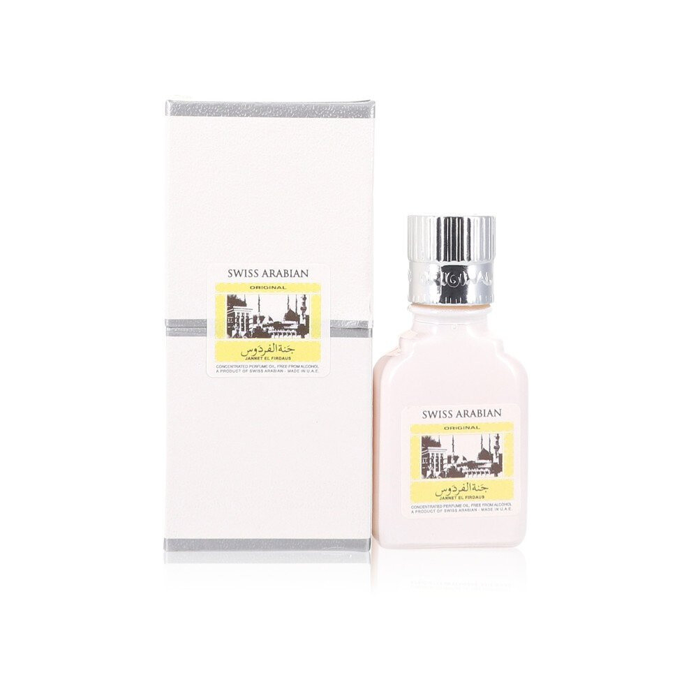 Swiss Arabian White Jannet El Firdaus By Concentrated Perfume Oil Free From Alcohol (Unisex Attar) .30 Oz(D0102haxfmv.)