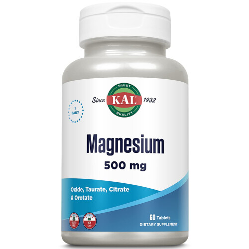 KAL, Magnesium, 500 mg, 60 Tabletten