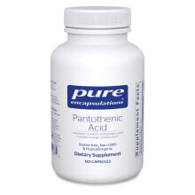 Ácido Pantoténico Pure Encapsulations | Suplemento Hipolergénico para la Energía Celular
