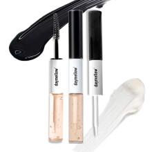 daymellow All Day Eyelash Dual Serum 0,34 fl.oz/10 ml 2-in-1-Wimpernserum Schwarze Bohnen Peptid Panthenol Verbessert das Wimpernwachstum Lnger und