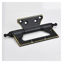 Hinge, Door Hinges 2 Packs Mute Mother and Child Hinges Slot Free Hinges for Doors