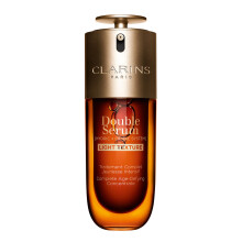 Clarins NOVO Srum Duplo Light | Soro antienvelhecimento | Firma visivelmente, suaviza, aumenta o brilho e refina os poros | Hidratao 24H | Tex
