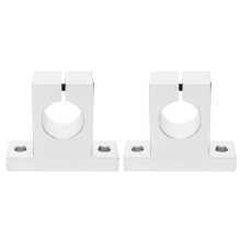 2 stuks schachtbeugelbevestigingselement van aluminiumlegering, accessoire SK 20 voor zware belasting