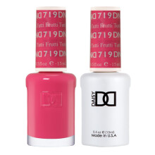 DND Gel-Nagellack-Set  je 1 rosa Gel-Nagellack und rosa Nagellack 719 Tutti Frutti, 0,5 Fl Oz