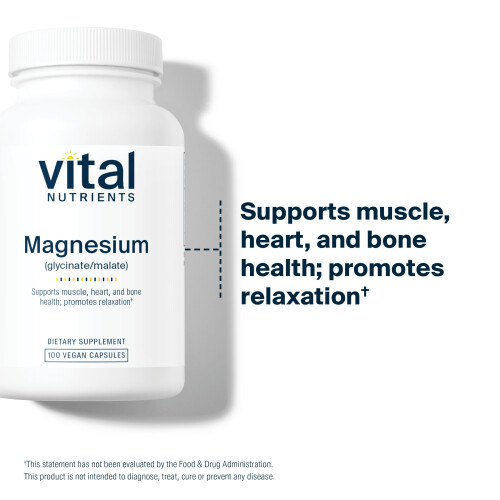 Vital Nutrients Vital Nutrients, Magnesium, 100 Vegane Kapseln 2
