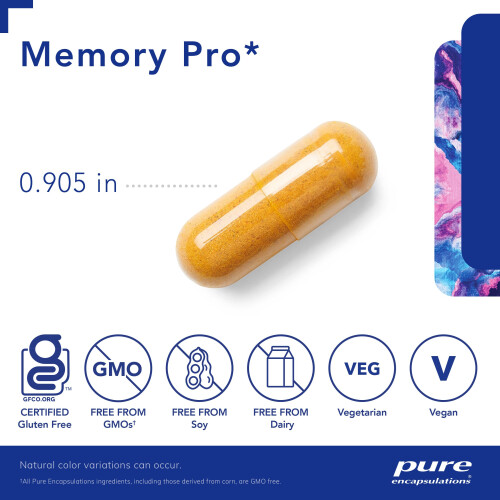 pure encapsulations Pure Encapsulations Memory Pro | Comprehensive Memory Support Formula | 90 Capsules 2
