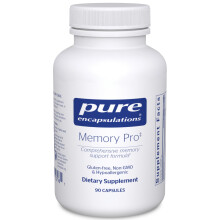 Pure Encapsulations Memory Pro | Comprehensive Memory Support Formula | 90 Capsules