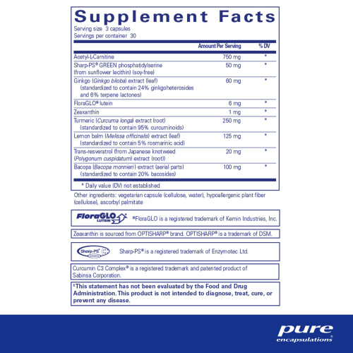 pure encapsulations Pure Encapsulations Memory Pro | Comprehensive Memory Support Formula | 90 Capsules 1