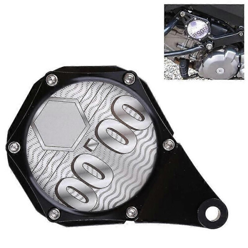 Support de plaque d'immatriculation de moto rond et étanche, universel, Boris 1
