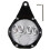 Support de plaque d'immatriculation de moto rond et étanche, universel, Boris 1