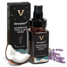 Jane Vine Dreamzzz Magnesium Spray voor Voeten en Slaap - Gecombineerde Formule Magnesiumolie met Lavendel & Kokosolie