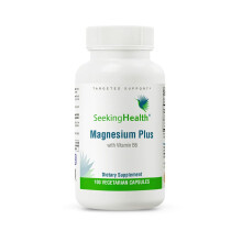 Seeking Health, Magnesium Plus mit Vitamin B6, 100 Vegetarische Kapseln
