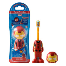 Brush Buddies Marvel Iron Man brnetandbrste Blde afrundede brster Poppin' Fun Superhelte-tandbrstebetrk