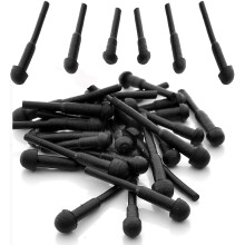 VOGOOPOI 100st/lot Sax Gummi Ersttningsgummi Sttfngare Hrsax Barbersax Stoppare Svart 3 storlekar Blandad Barber Tillbehr