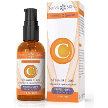 Vitamin-C-Serum fr das Gesicht  Gesichtsserum mit Vitamin C und Hyaluronsure, Anti-Aging-Serum, aufhellendes Serum, aufhellendes Gesichtsserum mit