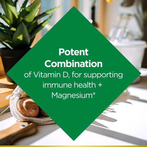 Nature's Bounty, Advanced D3 + Magnesiumcitrat, 90 Tabletten 2