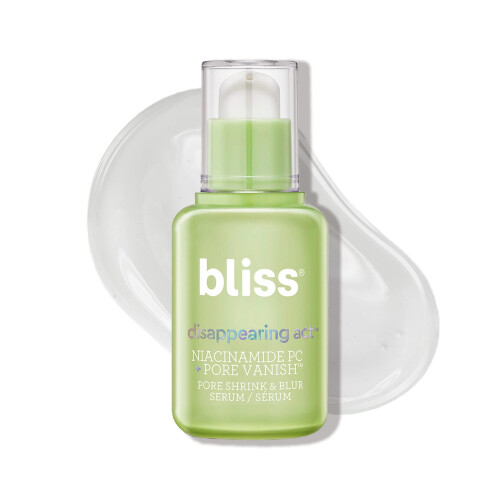 Bliss Disappearing Act  Niacinamide PC Serum + Pore Vanish 1