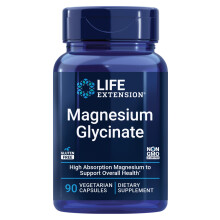 Life Extension Magnesiumglycinat Herzgesundheit Knochengesundheit Nerven- und Muskeluntersttzung Hoch absorbierbar Glutenfrei Nicht gentechnisch