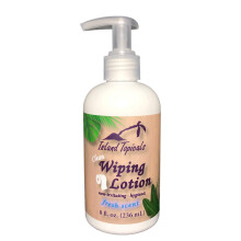 Loo de limpeza Island Topicals | Experincia limpa com menos papel higinico | Garrafa de 8 Fl Oz (aroma fresco)