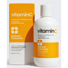 Natural Outcome C-Brilliance Vitamin C-Toner fr das Gesicht, tglicher Hamamelis-Gesichtsreiniger, adstringierend mit Kakadu-Pflaume und Heidelbeerf
