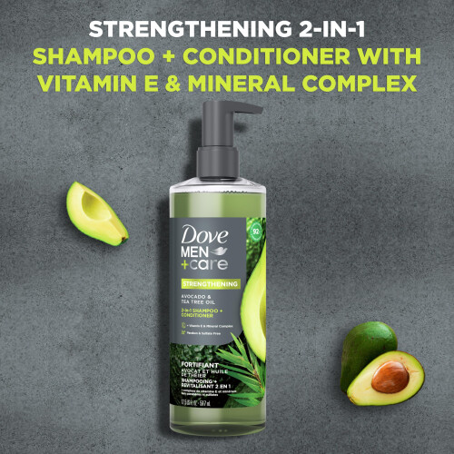 Dove DOVE MEN 2IN1 PRO STRENGTH 4p 17,5 OZ./517 ML 1
