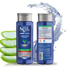 NaturVital Unisex-Shampoo mit natrlicher Aloe Vera und Ginseng, Bio-Haar, SOS-Revitalisierungsshampoo fr normales Haar, verhindert Haarbruch, tierv