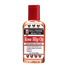 Hollywood Beauty Hagebutten-Haar- und Hautl, 2-Unzen-Flasche, eine perfekte Feuchtigkeitscreme fr Haar und Haut, enthlt essentielle Fettsuren sow