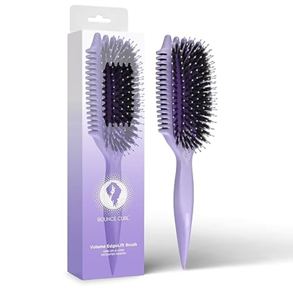 Bounce Curl Volume Edgelift Brush 5-In-1-Tool F R Volumin Se Wellen, Locken Und Spiralen Lila-image