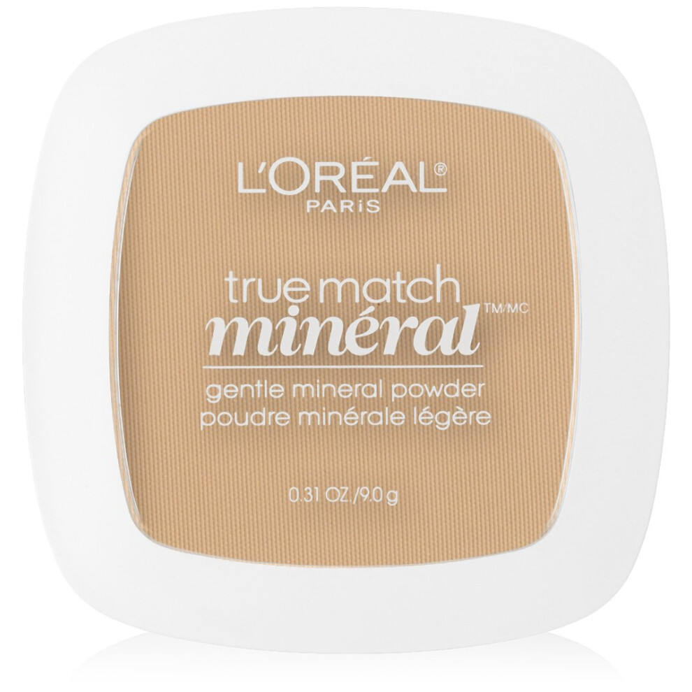 LOr?al Paris True Match Mineral Pressed Powder  Soft Ivory  0.31 Ounce-image-OPC-PHXQP7Z-NEW