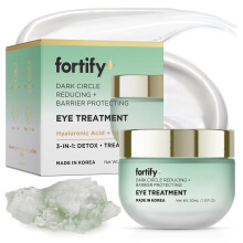 Fortify 9-i-1 gonbehandling fr mrka cirklar och barrirskydd Testad hudlkare - Anti-aging koreansk hudvrd - 30ml/1,0 Fl.Oz